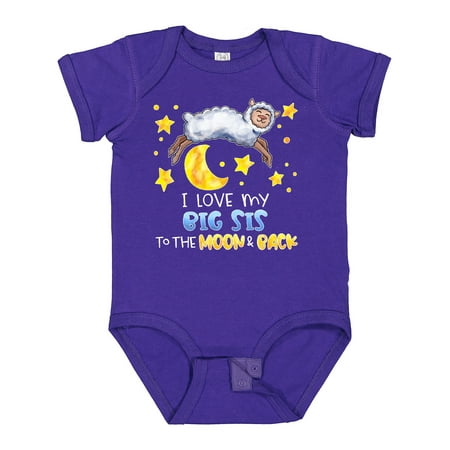 Inktastic I Love My Big Sis to the Moon and Back Cute Sheep Gift Baby Boy or Baby Girl Bodysuit
Inktastic I Love My Big Sis to the Moon and Back Cute Sheep Gift Baby Boy or Baby Girl Bodysuit