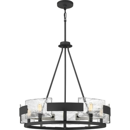 Quoizel Stratum 5-Light 26 Transitional Chandelier in Royal Ebony