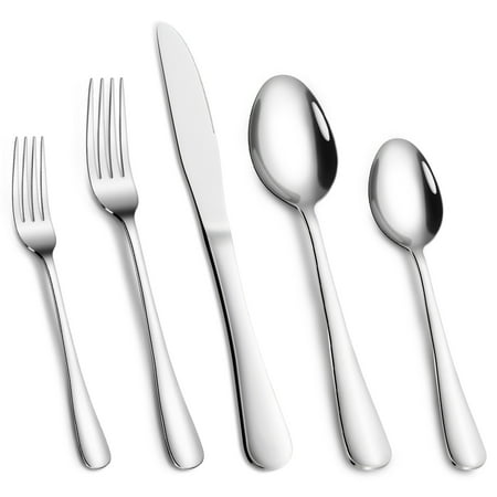 Zzistar 40 Pieces Flatware Set Stainless Steel Kitchen Silverware Set Mirror Polished Cutlery Set
Zzistar 40 Pieces Flatware Set Stainless Steel Kitchen Silverware Set Mirror Polished Cutlery Set