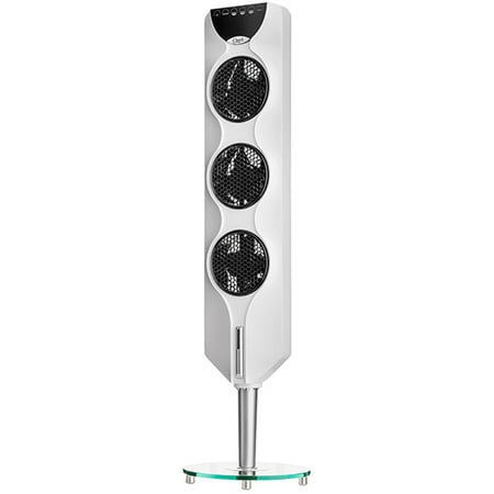 Ozeri 3x Tower Fan (44 ) with Passive Noise Reduction Technology