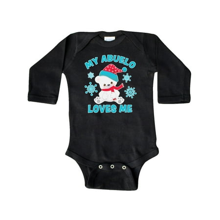Inktastic Polar Bear My Abuelo Loves Me in Santa Hat with Snowflakes Gift Baby Boy or Baby Girl Long Sleeve Bodysuit
Inktastic Polar Bear My Abuelo Loves Me in Santa Hat with Snowflakes Gift Baby Boy or Baby Girl Long Sleeve Bodysuit