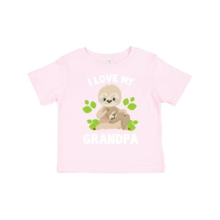 Inktastic Cute Sloth I Love My Grandpa with Green Leaves Gift Toddler Boy or Toddler Girl T-Shirt
Inktastic Cute Sloth I Love My Grandpa with Green Leaves Gift Toddler Boy or Toddler Girl T-Shirt