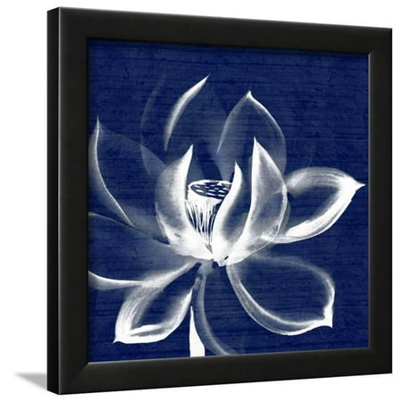 Lotus Shibori Framed Print Wall Art By Meili Van Andel