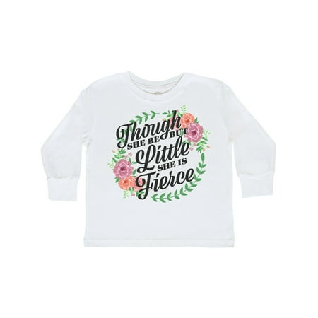 Inktastic Though She Be But Little She is Fierce with Flower Circle Illustration Gift Toddler Toddler Girl Long Sleeve T-Shirt
Inktastic Though She Be But Little She is Fierce with Flower Circle Illustration Gift Toddler Toddler Girl Long Sleeve T-Shirt