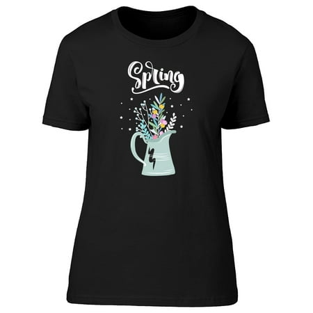 Cute Colorful Spring Bouquet Tee Women's -Image by Shutterstock