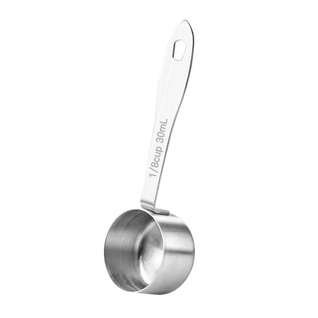 VEAREAR 30ml Coffee Scoop Polished Surface Food Grade 304 Stainless Steel Coffee Measuring Spoon for Bar
VEAREAR 30ml Coffee Scoop Polished Surface Food Grade 304 Stainless Steel Coffee Measuring Spoon for Bar