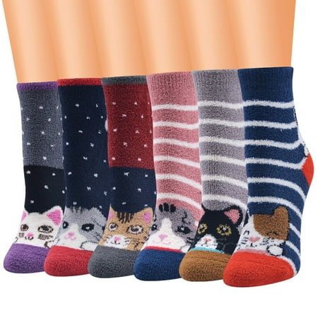 ãYilirongyummã Socks Pairs Socks 6 -Slip Thicker Print Women Cat Floor Carpet Coral Socks
ãYilirongyummã Socks Pairs Socks 6 -Slip Thicker Print Women Cat Floor Carpet Coral Socks