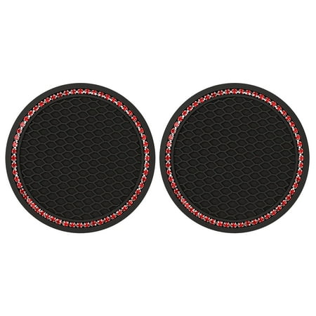 BKFYDLS Kitchen Utensil Set Clearance 2PCS Car Diamond Cup Mat Bottle Seat Cushion Non-slip Silicone Cushion