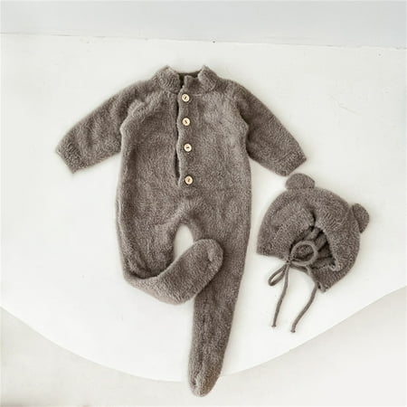 NIUREDLTD Babys Girls Boys Animals Footed Solid Spring Winter Long Sleeve Romper Jumpsuit Hat Clothes
NIUREDLTD Babys Girls Boys Animals Footed Solid Spring Winter Long Sleeve Romper Jumpsuit Hat Clothes