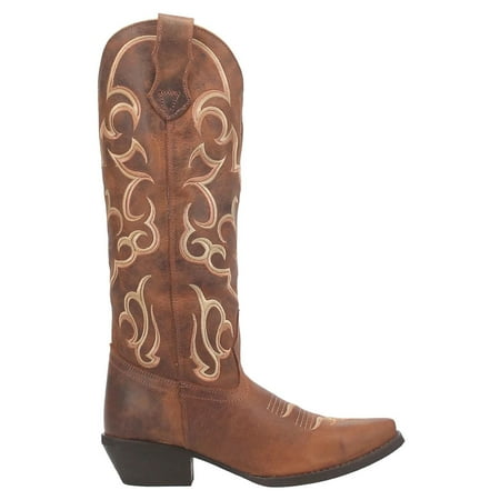 Laredo Womens Kirby Snip Toe Casual Boots Knee High Low Heel 1-2