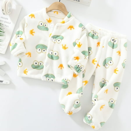 FZM Christmas Toddler Girls Boys Winter Long Sleeve Cartoon Sleepwear Pajamas Button Tops Pants 2PCS Outfits Clothes Set
FZM Christmas Toddler Girls Boys Winter Long Sleeve Cartoon Sleepwear Pajamas Button Tops Pants 2PCS Outfits Clothes Set