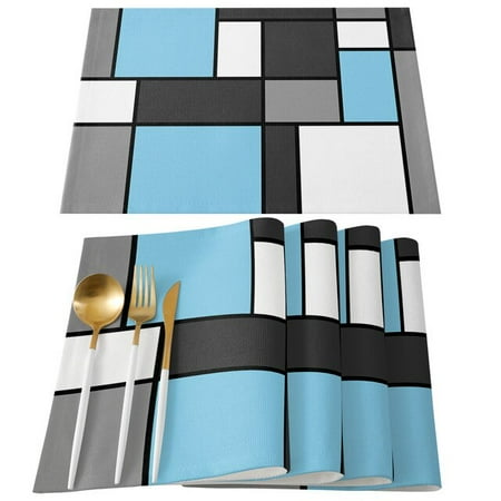 dosili Deep Red Abstract Geometric Kitchen Dining Table Decor Accessories 4/6pcs Placemat Heat Resistant Linen Tableware Pads Mats
dosili Deep Red Abstract Geometric Kitchen Dining Table Decor Accessories 4/6pcs Placemat Heat Resistant Linen Tableware Pads Mats