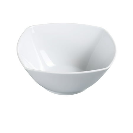 Mainland Square Bowl 12 Oz. 5 1/4 Sq. Porcelain White Pack of 4