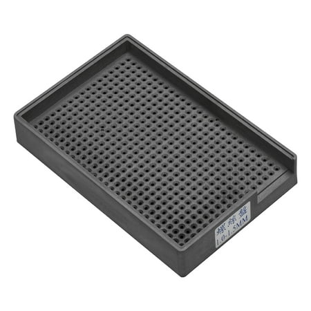 Anti-Static Screws Tray - Hard Plastic Screws Tray Holder 1.0mm-1.5mm (Black)