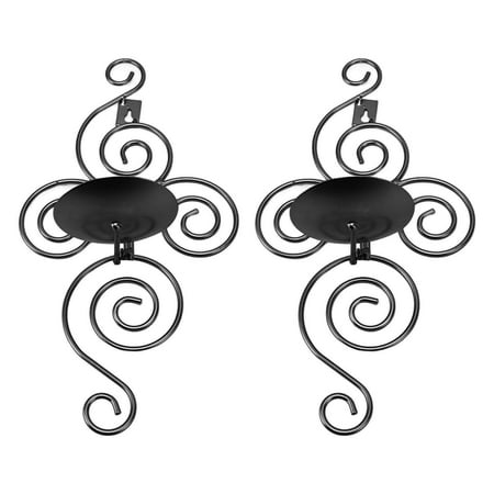 Wall Candlestick Swirl Iron Art Pattern Wall Candle Holder For Cafe Bar For Living Room Black
Wall Candlestick Swirl Iron Art Pattern Wall Candle Holder For Cafe Bar For Living Room Black