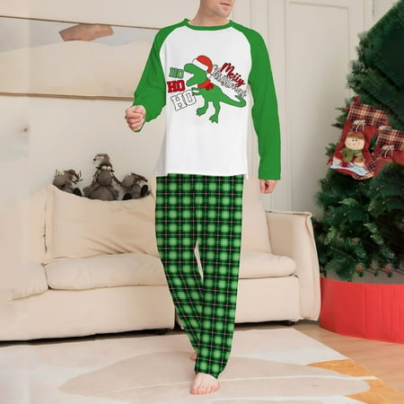 Christmas Parent-Child Set Round Neck Long Sleeve Plaid Christmas Home Wear Set Family Set
Christmas Parent-Child Set Round Neck Long Sleeve Plaid Christmas Home Wear Set Family Set