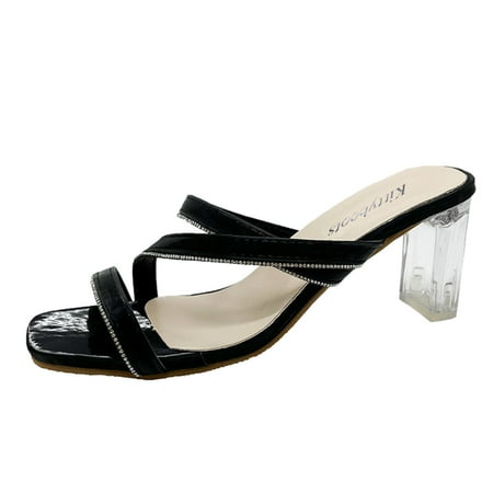 ZMHEGW Women Sandals Fashion Ladiess High Heels Breathable Slip On Rhinestone Casual Sandals Shoes For Womens
ZMHEGW Women Sandals Fashion Ladiess High Heels Breathable Slip On Rhinestone Casual Sandals Shoes For Womens