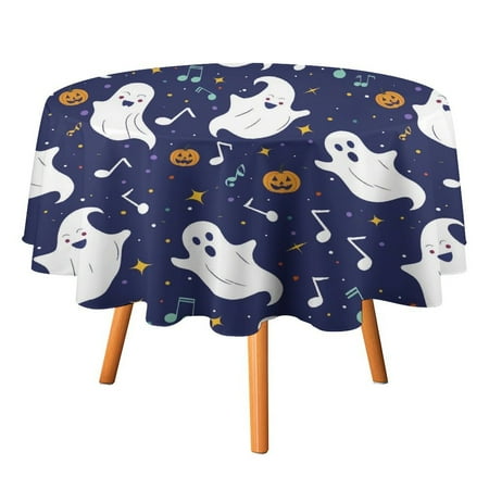 JINGDS Cute Halloween Musical Playful Ghosts-167 Round Table Cloth Halloween Tablecloth Thanksgiving Day Table Cloth Round Cover Circle Tablecloth for Halloween Thanksgiving Fall Party
JINGDS Cute Halloween Musical Playful Ghosts-167 Round Table Cloth Halloween Tablecloth Thanksgiving Day Table Cloth Round Cover Circle Tablecloth for Halloween Thanksgiving Fall Party