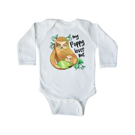 Inktastic My Poppy Loves Me- Cute Sloth and Baby Gift Baby Boy or Baby Girl Long Sleeve Bodysuit
Inktastic My Poppy Loves Me- Cute Sloth and Baby Gift Baby Boy or Baby Girl Long Sleeve Bodysuit