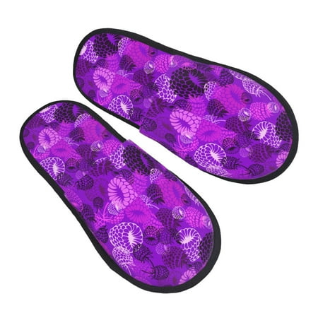 JUNZAN Berry Raspberry Slippers for Women House Shoes Non Slip Indoor/Outdoor Pineapple And Cactus Designs-Large
JUNZAN Berry Raspberry Slippers for Women House Shoes Non Slip Indoor/Outdoor Pineapple And Cactus Designs-Large