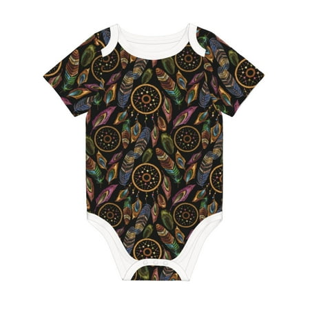 Matuu Decorative Feathers for Baby Short-Sleeve Bodysuit Soft Cotton Comfortable and Breathable Perfect for Newborns and Infants
Matuu Decorative Feathers for Baby Short-Sleeve Bodysuit Soft Cotton Comfortable and Breathable Perfect for Newborns and Infants