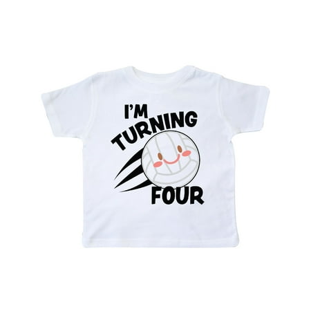 Inktastic I m Turning Four with Volleyball Gift Toddler Boy or Toddler Girl T-Shirt
Inktastic I m Turning Four with Volleyball Gift Toddler Boy or Toddler Girl T-Shirt
