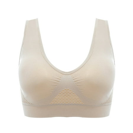 YOZUMD Plus Size Women Shockproof Breathable Wireless Push-up Vest Bra Sport Underwear
YOZUMD Plus Size Women Shockproof Breathable Wireless Push-up Vest Bra Sport Underwear