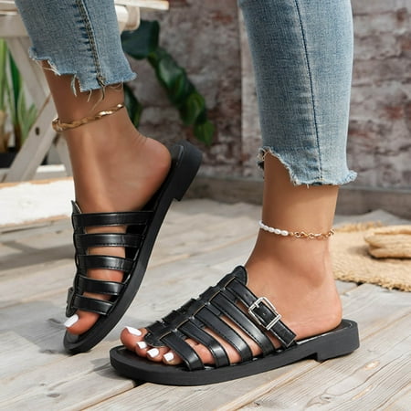 Fanxing Womens Sandals Vintage Open Toe Fashion Roman Sandals 2023 Summer Casual Platform Sandal Gladiator Flat Slides
Fanxing Womens Sandals Vintage Open Toe Fashion Roman Sandals 2023 Summer Casual Platform Sandal Gladiator Flat Slides