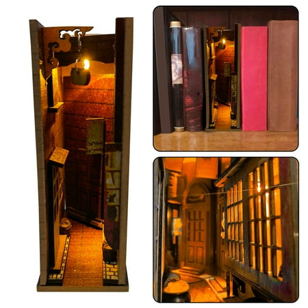 WOXINDA Plug-in Bookshelf Decoration Miss The Book Holder Study Office Ancient Street Beach Nightlife Decoration Alley World Bookshelf Insert Box
WOXINDA Plug-in Bookshelf Decoration Miss The Book Holder Study Office Ancient Street Beach Nightlife Decoration Alley World Bookshelf Insert Box