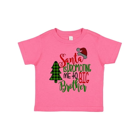Inktastic Santa is Promoting Me to Big Brother Green Plaid Tree Gift Toddler Boy Girl T-Shirt
Inktastic Santa is Promoting Me to Big Brother Green Plaid Tree Gift Toddler Boy Girl T-Shirt