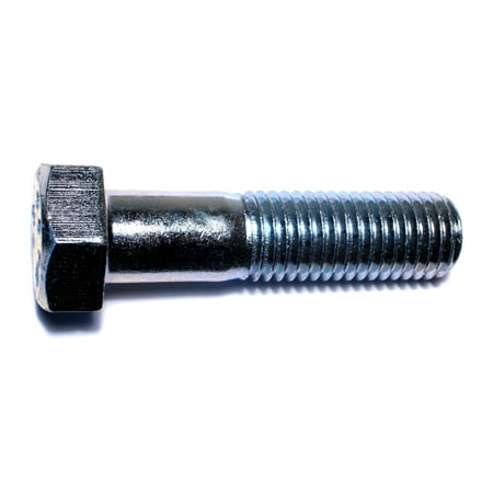 3/4 -10 x 3 Zinc Plated Grade 2 / A307 Steel Coarse Thread Hex Bolts HBHS-545
