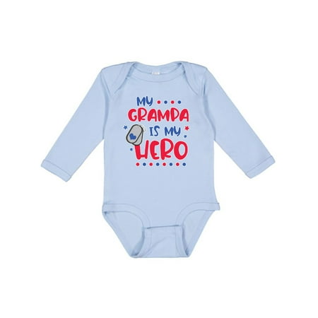 Inktastic Memorial Day My Grampa is My Hero Gift Baby Boy or Baby Girl Long Sleeve Bodysuit
Inktastic Memorial Day My Grampa is My Hero Gift Baby Boy or Baby Girl Long Sleeve Bodysuit