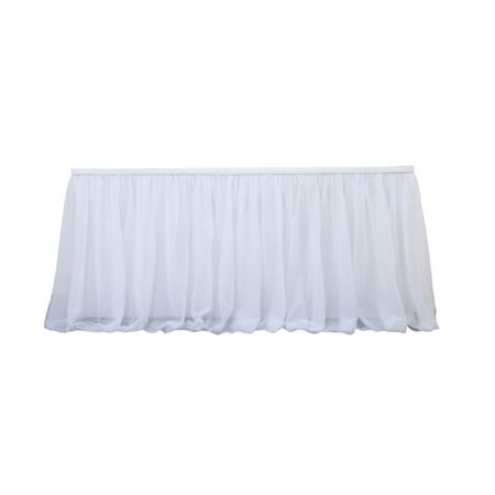 EUHDSSDE Tulle Table Skirt High-End Gold-Rimmed Mesh Birthday Wedding Party Decoration
EUHDSSDE Tulle Table Skirt High-End Gold-Rimmed Mesh Birthday Wedding Party Decoration