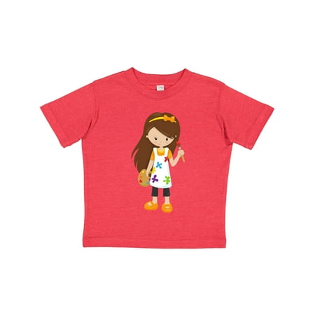 Inktastic Painter Paint Artist Cute Girl Brown Hair Gift Toddler Toddler Girl T-Shirt
Inktastic Painter Paint Artist Cute Girl Brown Hair Gift Toddler Toddler Girl T-Shirt