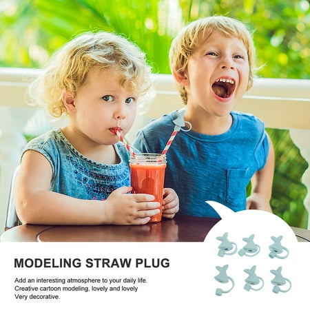 Straw Plug 1 Set 2Pcs Dolphin Tail Shape Straw Tips Cover Silicone Straw Plugs (Assorted Color)
Straw Plug 1 Set 2Pcs Dolphin Tail Shape Straw Tips Cover Silicone Straw Plugs (Assorted Color)