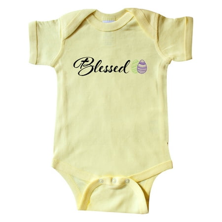Inktastic Easter Blessed with Green and Purple Eggs Gift Baby Boy or Baby Girl Bodysuit
Inktastic Easter Blessed with Green and Purple Eggs Gift Baby Boy or Baby Girl Bodysuit