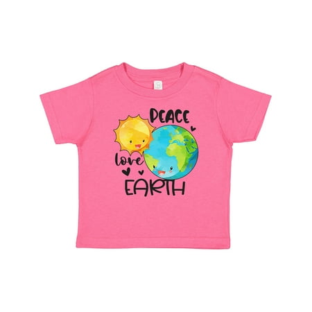 Inktastic Earth Day Peace Love Earth Gift Baby Boy or Baby Girl T-Shirt
