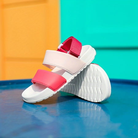 Kids Boys Girls Open Toe Hook And Loop Fastener Sandals For Outdoor Beach Spring And Summer
Kids Boys Girls Open Toe Hook And Loop Fastener Sandals For Outdoor Beach Spring And Summer