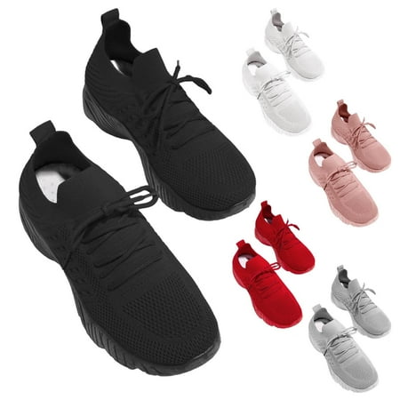 Women Casual Walking Sneakers Athletic Slip On Walking Shoes