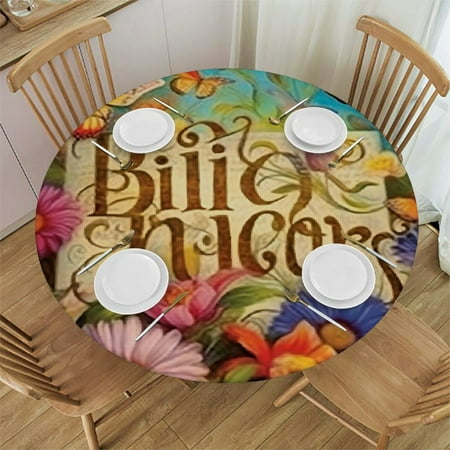 BCIIG Butterflies Flowers Round Tablecloth 100% Polyester Stain-Resistant for Indoor Outdoor Restaurants Weddings Parties Picnic Dining Kitchen Farmhouse Outdoor Camping 38 -42 
BCIIG Butterflies Flowers Round Tablecloth 100% Polyester Stain-Resistant for Indoor Outdoor Restaurants Weddings Parties Picnic Dining Kitchen Farmhouse Outdoor Camping 38 -42