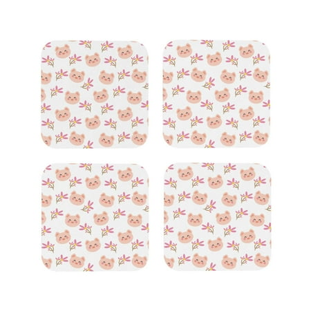 Leather Coasters with Heat-resistant for Drinks Cute Pig Face and Plants Cup Coasters Cup Pad Mat for Tabletop Protection Coffee Table Office Desk and Housewarming Gift
Leather Coasters with Heat-resistant for Drinks Cute Pig Face and Plants Cup Coasters Cup Pad Mat for Tabletop Protection Coffee Table Office Desk and Housewarming Gift