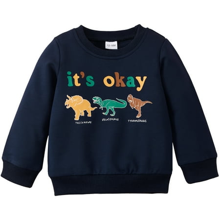 URMAGIC 1-4T Boys Sweatshirts Long Sleeve Crewneck Pullover Toddler Kids Winter Warm Shirt Sweater Tops
URMAGIC 1-4T Boys Sweatshirts Long Sleeve Crewneck Pullover Toddler Kids Winter Warm Shirt Sweater Tops