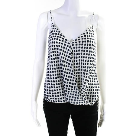 Pre-owned|Theory Women s High Low Spaghetti Strap Spotted Cami White/Blue Size S
Pre-owned|Theory Women s High Low Spaghetti Strap Spotted Cami White/Blue Size S
