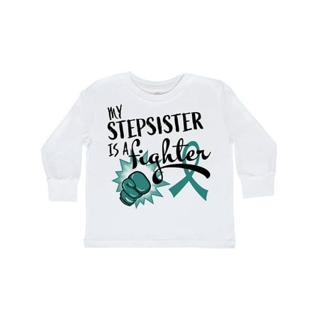 Inktastic Ovarian Cancer Awareness My Stepsister is a Fighter Gift Toddler Boy or Toddler Girl Long Sleeve T-Shirt
Inktastic Ovarian Cancer Awareness My Stepsister is a Fighter Gift Toddler Boy or Toddler Girl Long Sleeve T-Shirt