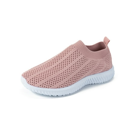 UKAP Womens Walking Shoes Slip On Athletic Shoe Breathable Sock Sneakers Elastic Running Sneaker Women Mesh Lightweight Pink 10
UKAP Womens Walking Shoes Slip On Athletic Shoe Breathable Sock Sneakers Elastic Running Sneaker Women Mesh Lightweight Pink 10