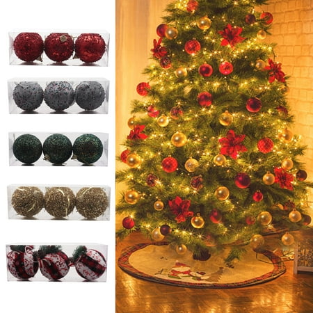 3/6Pcs Christmas Balls Sequins Hanging Foam Reusable Fabric Wrapped Pendants for Festival Party Foam Silver
3/6Pcs Christmas Balls Sequins Hanging Foam Reusable Fabric Wrapped Pendants for Festival Party Foam Silver