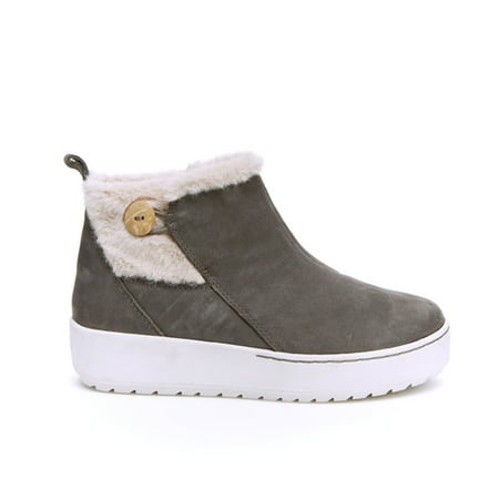 New Jambu Women s Heidi Boot Grey 8.5