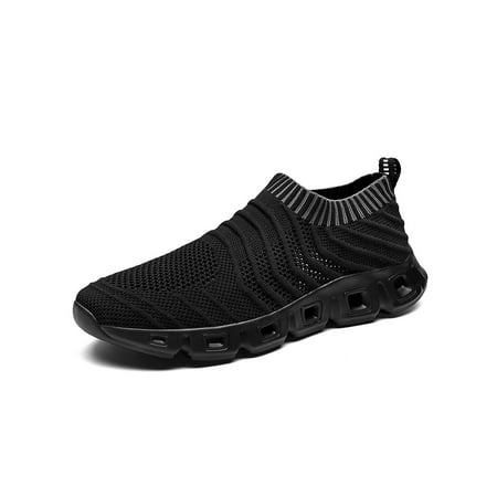 Rockomi Mens Sport Shoes Slip On Sneakers Memory Foam Running Shoe Men Anti-slip Comfort Trainers Lightweight Mesh Athletic Sneaker Black 7.5
Rockomi Mens Sport Shoes Slip On Sneakers Memory Foam Running Shoe Men Anti-slip Comfort Trainers Lightweight Mesh Athletic Sneaker Black 7.5