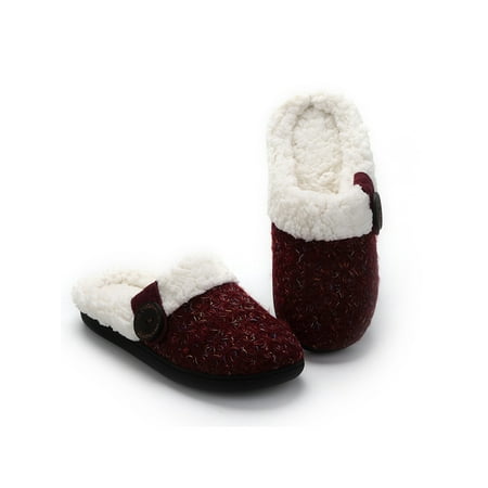 Crocowalk Ladies Knitted Mule Cosy Warm Slip On Slippers Womens Faux Fur Lined shoes US Size 5-9
Crocowalk Ladies Knitted Mule Cosy Warm Slip On Slippers Womens Faux Fur Lined shoes US Size 5-9