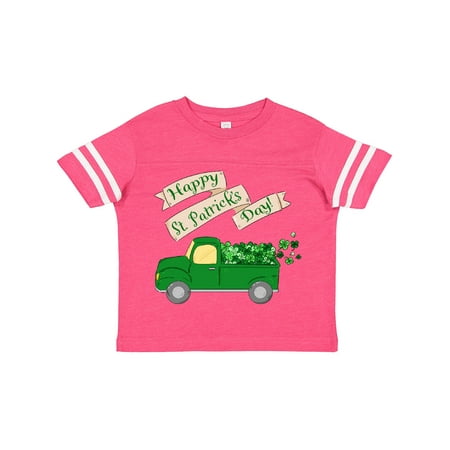 Inktastic Happy St. Patrick s Day Green Truck with Clovers Gift Toddler Boy or Toddler Girl T-Shirt
Inktastic Happy St. Patrick s Day Green Truck with Clovers Gift Toddler Boy or Toddler Girl T-Shirt
